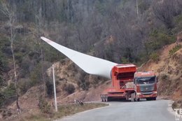 Mistrzowie kierownicy, czyli transport turbiny wiatrowej w ekstremalnych warunkach