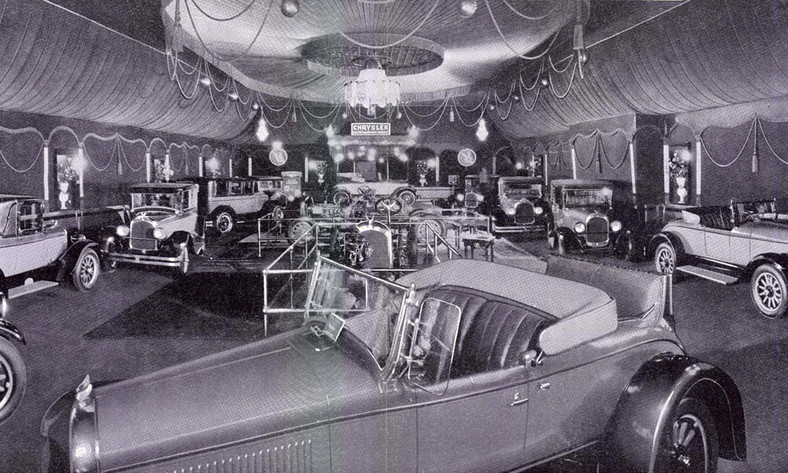 Salon samochodowy w Chicago (1923)