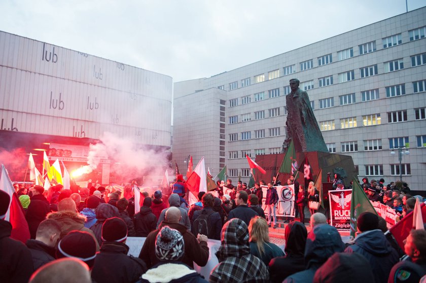 Manifestacja w Katowicach