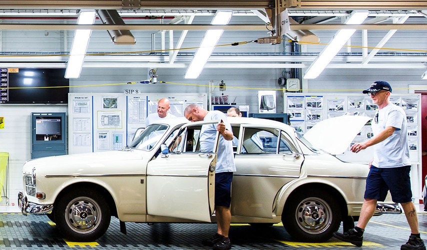 Volvo amazon z pierwszej serii. Dziś w Ghent produkowane są modele V40 oraz V40 Cross Country