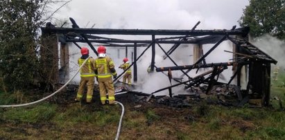 Tragiczny pożar na Podlasiu. W spalonej stodole znaleziono ciało