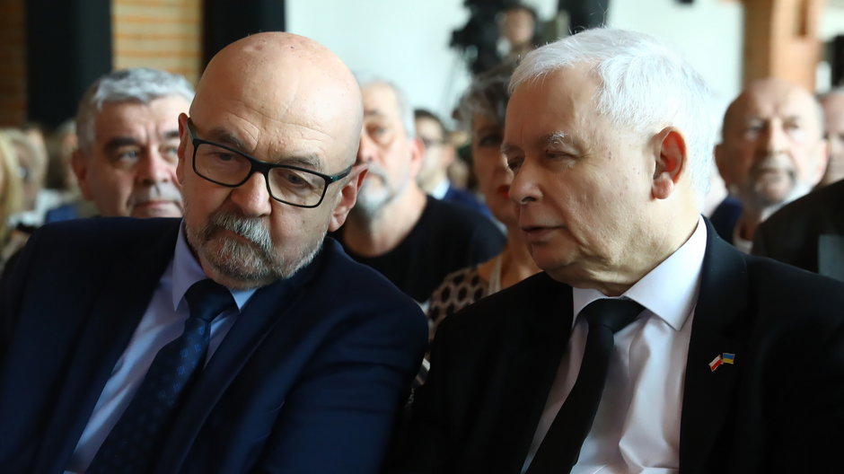 Ryszard Legutko i Jarosław Kaczyński