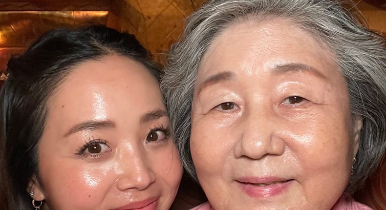 TikTokker Yuri Lee shared her 80-year-old grandmother Toshiko Eto's skincare routine.Yuri Lee