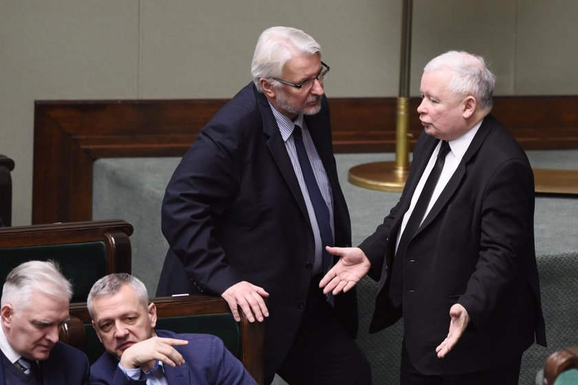 Witold Waszczykowski i Jarosław Kaczyński