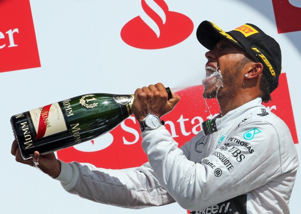 Hamilton wygrał GP Wielkiej Brytanii. Pech Raikkonena i Rosber