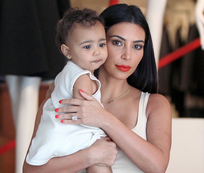 Kim Kardashian i North West