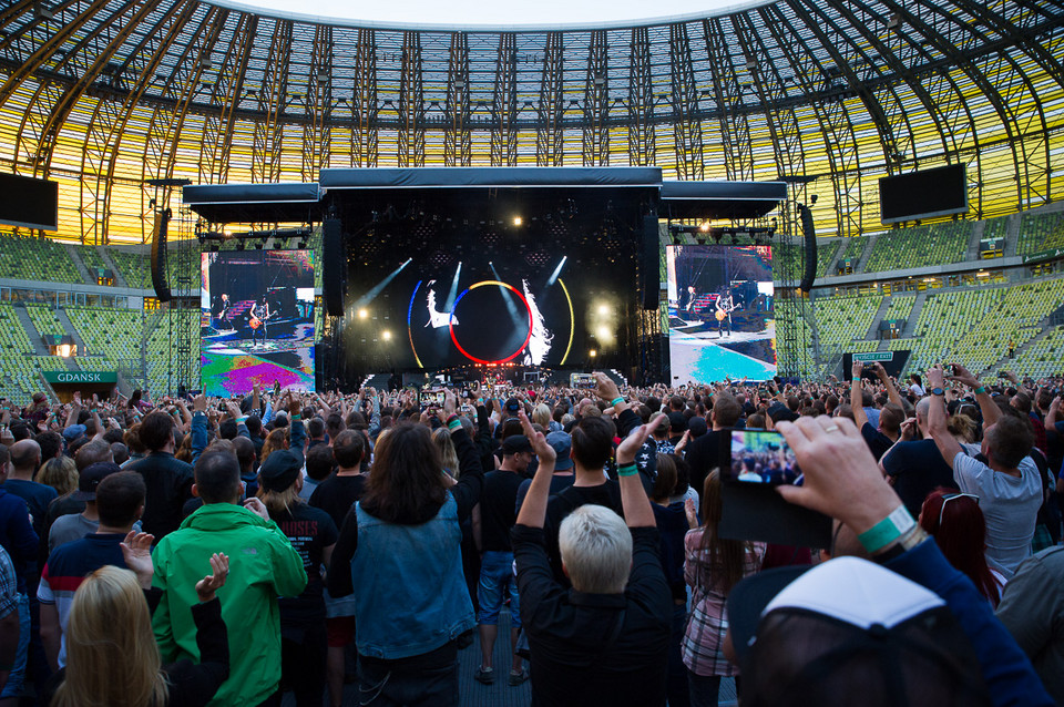 Guns N' Roses na koncercie w Gdańsku