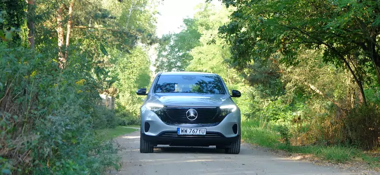 Mercedes EQC 400 - klasa S wśród aut na prąd - TEST