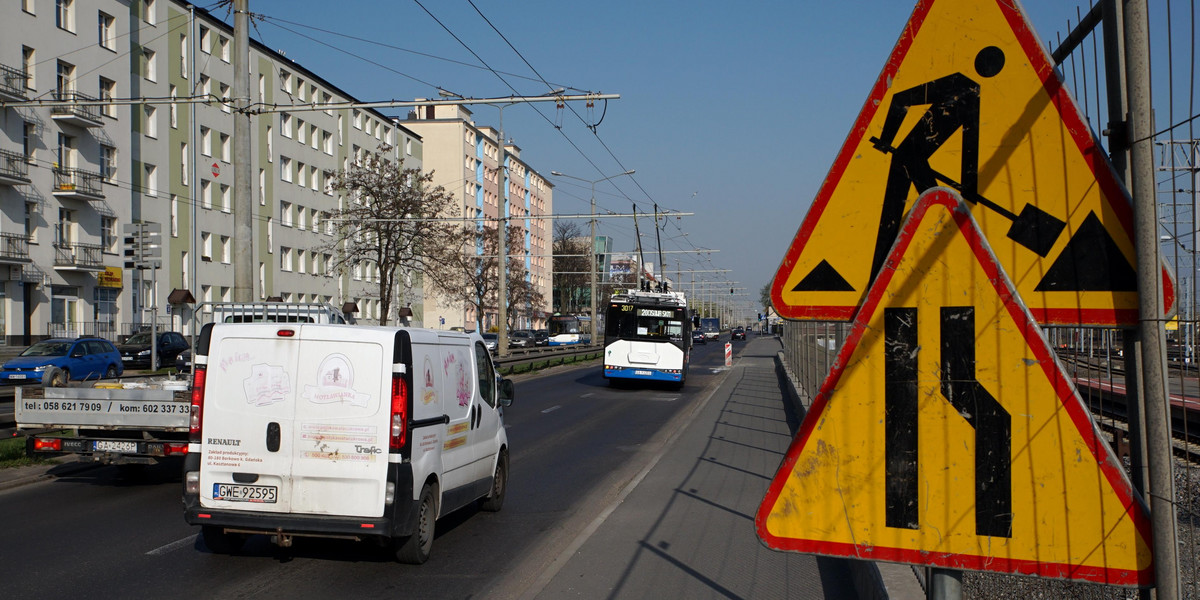 Od piątku 26 kwietnia do niedzieli 28 kwietnia utrudnienia na Morskiej w Gdyni