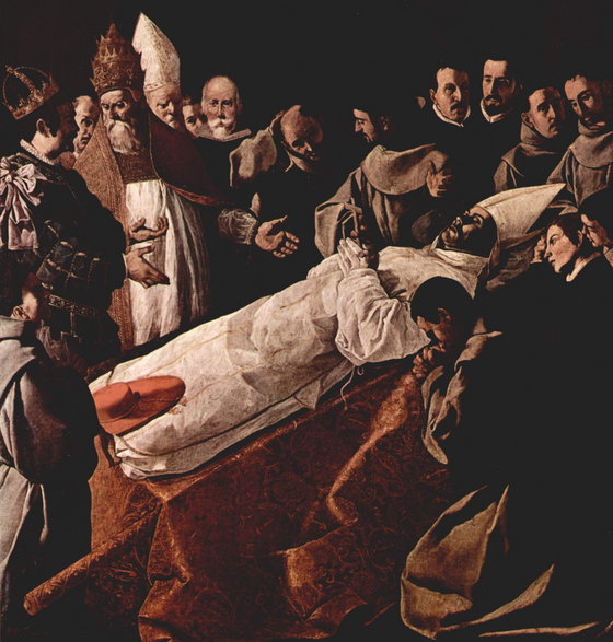 Wystawienie ciała św. Bonawentury to obraz z 1629 r. znajdujący się w kolekcji Luwru w Paryżu