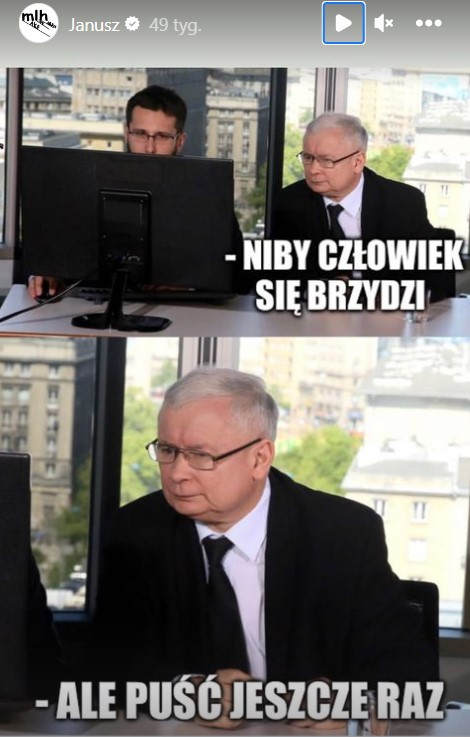 Mem o Jarosławie Kaczyńskim