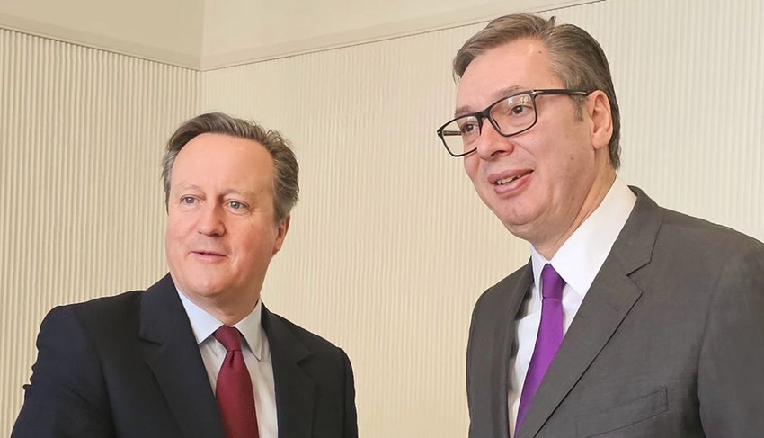 Aleksandar Vučić i Dejvid Kameron