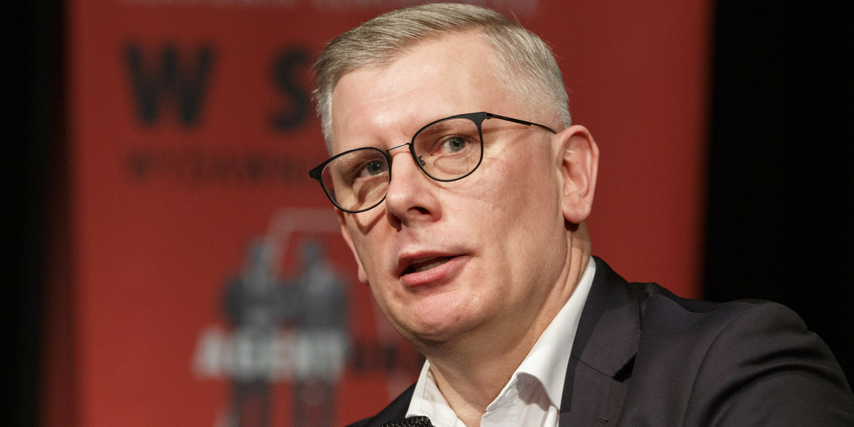 Sławomir Cenckiewicz, szef Wojskowego Biura Historycznego i przewodniczący komisji.
