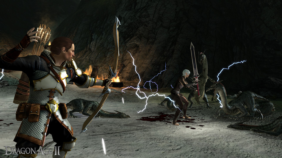 Kadr z gry "Dragon Age II"