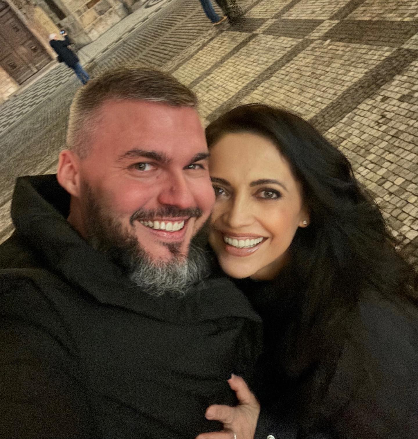 Speváčka Lucie Bílá a Radek Filipi.