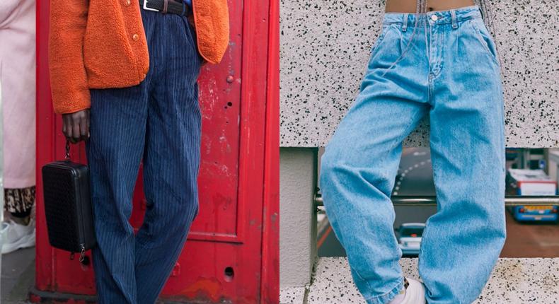 Stylists have thoughts about the upcoming pant trends this spring.Elena Rostunova/Shutterstock; Delmaine Donson/Getty Images