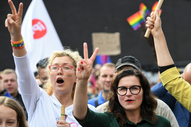 Aleksandra Dulkiewicz na Marszu Równości