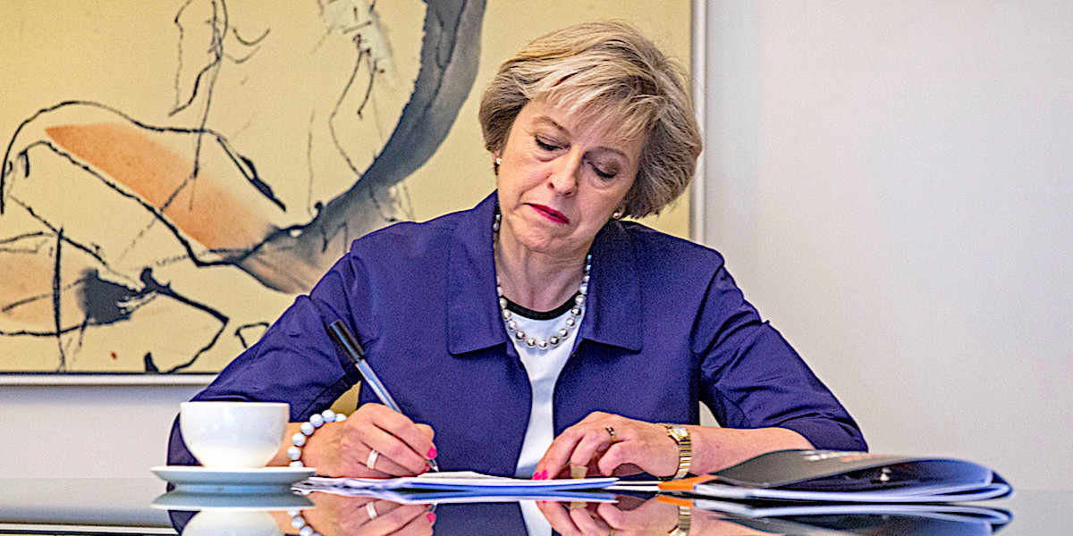 Theresa May is already putting together the legislation she needs to trigger Article 50