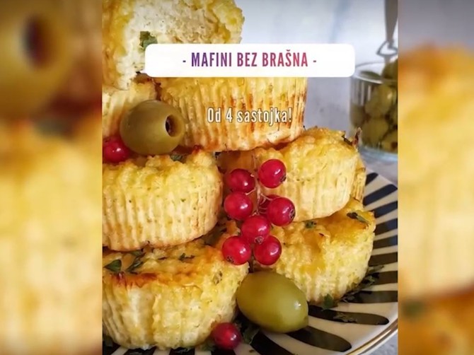 Mafini bez brašna