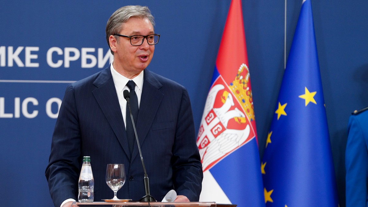 Predsednik Srbije Aleksandar Vučić sa predsednikom Evropskog saveta Antonijom Koštom
