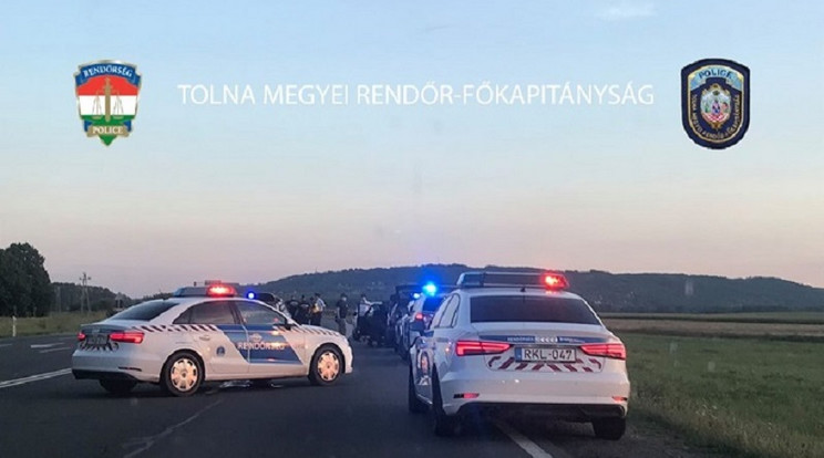 Bűnbandát számoltak fel Tolna megyében /Fotó: police.hu