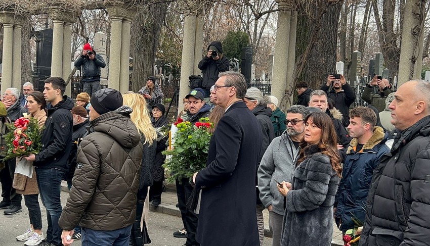 Sahrana Milorada Milinkovića