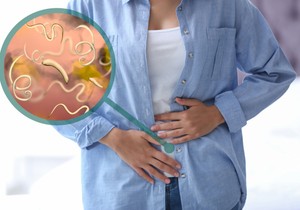 Pantljičara je pljosnata, parazitska glista koja živi u crevima životinja