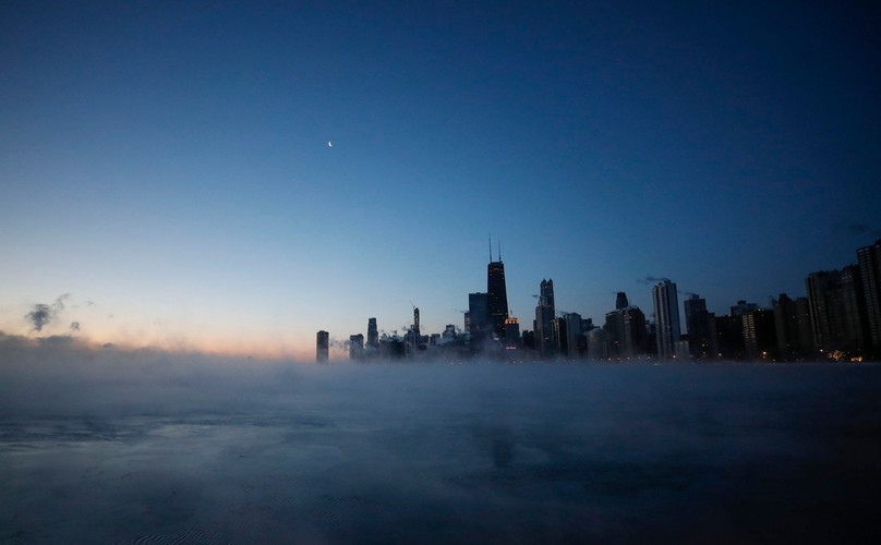 Chicago w okowach mrozu