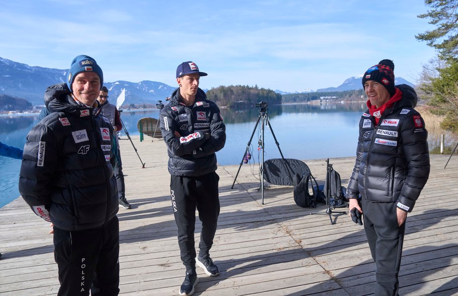 Piotr Żyła, Thomas Thurnbichler, Kamil Stoch