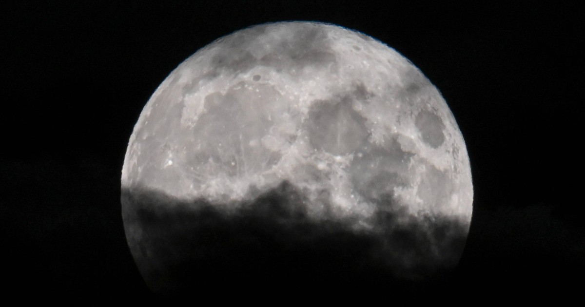 The moon will appear larger than usual. Today is called a supermoon.