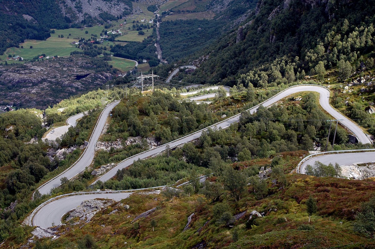 Dolina Troli - Trollstigen - Norwegia