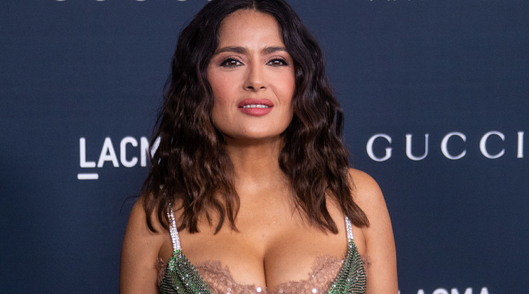 Egyszerűen nem fog az idő Salma Hayeken / Fotó: Northfoto