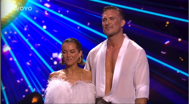 Dominika Rošková a Ján Koleník v tanečnej šou Let's Dance. 