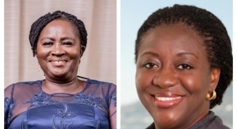 Naana Opoku-Agyemang and Brigitte Dzogbenuku 