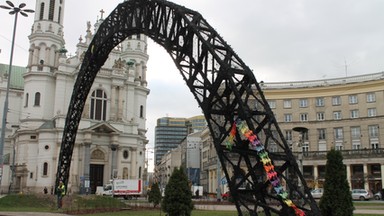 Akcja Ruchu Narodowego zablokowała odbudowę tęczy na Placu Zbawiciela