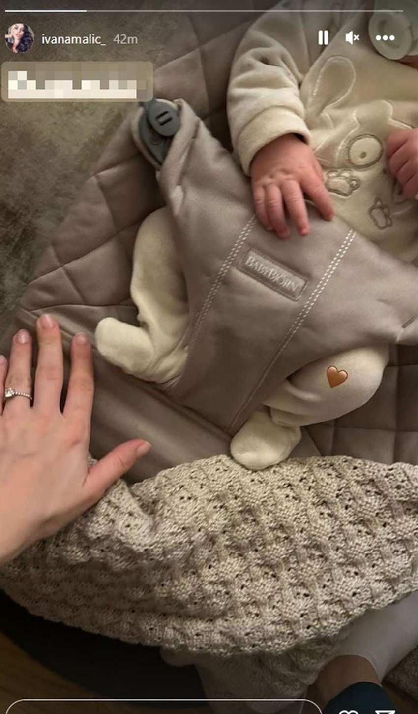 Ivana Malić sa sinom