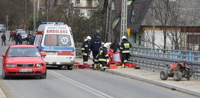 9-latek na quadzie zderzył się z autem. Walczy o życie!