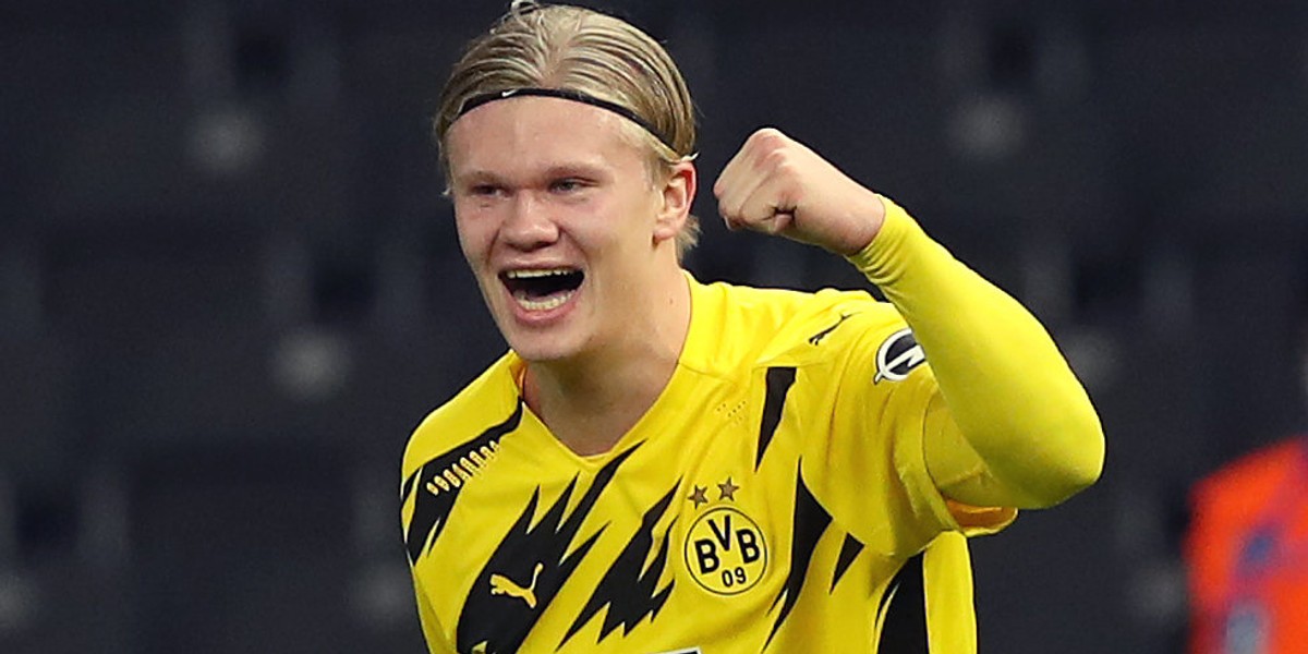 Erling Haaland trafi do Manchesteru City. 