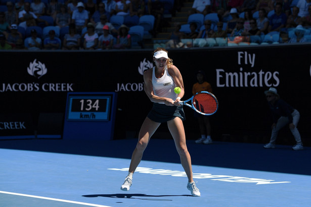 Australian Open: Magda Linette nie wykorzystała szansy w drugim secie. Polka odpadła w trzeciej rundzie