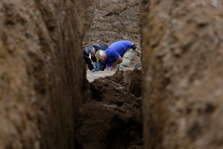 Poszukiwania szczątków ofiar masakry zamordowanych przez Serbów