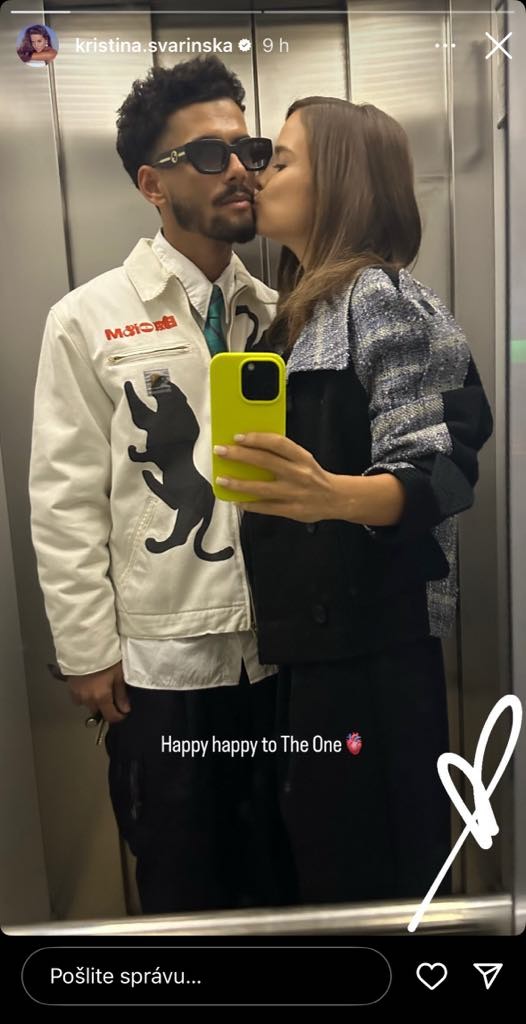 Kristína Svarinská a jej priateľ Miroslav Balogh.