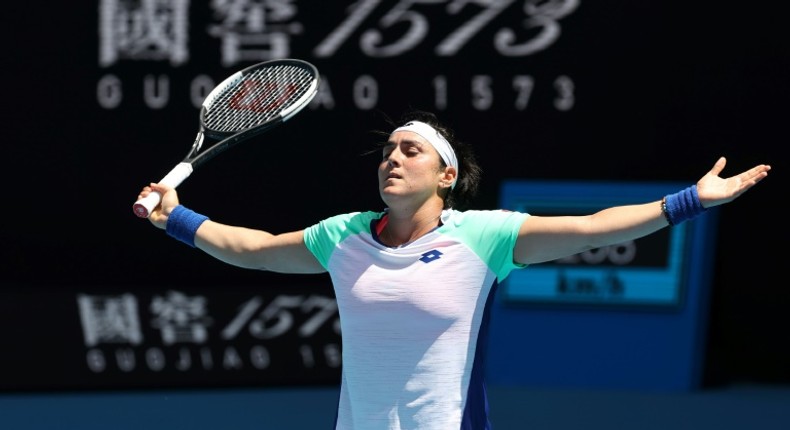 Ons Jabeur became the first player from the Arab world to reach the last eight of a Grand Slam tournament when she lost to Sofia Kenin in Melbourne