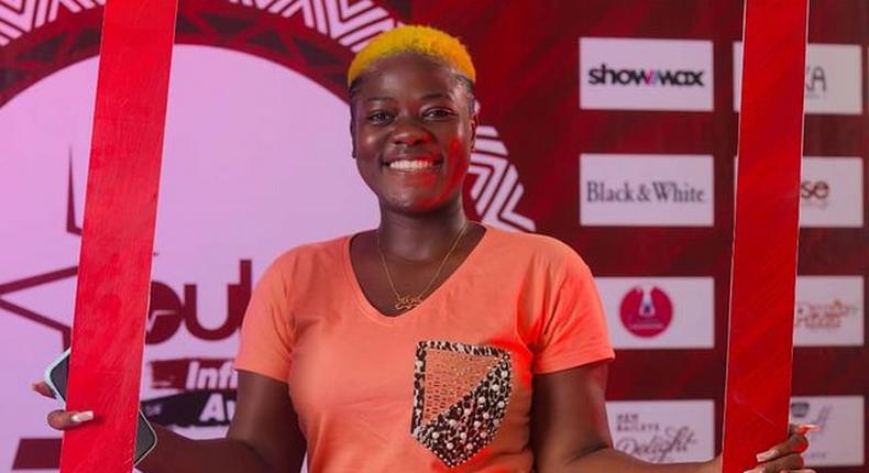 Asantewaa crowned “TikTok Influencer of the Year at Pulse Influencer Awards 2021