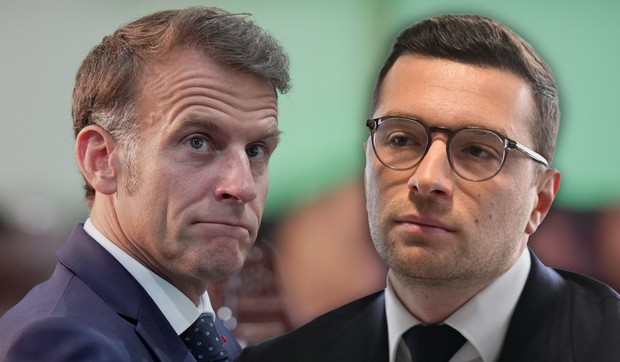 Žordan Bardela i Makron