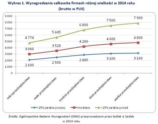 Większa firma - większe zarobki? Zobacz, jak rozmiar przedsiębiorstwa wpływa na wynagrodzenia