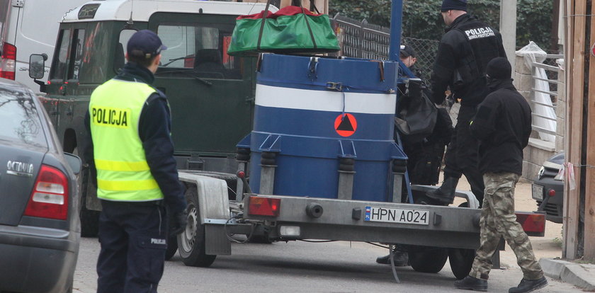 Bombiarz z Gdyni miał trotyl w domu!