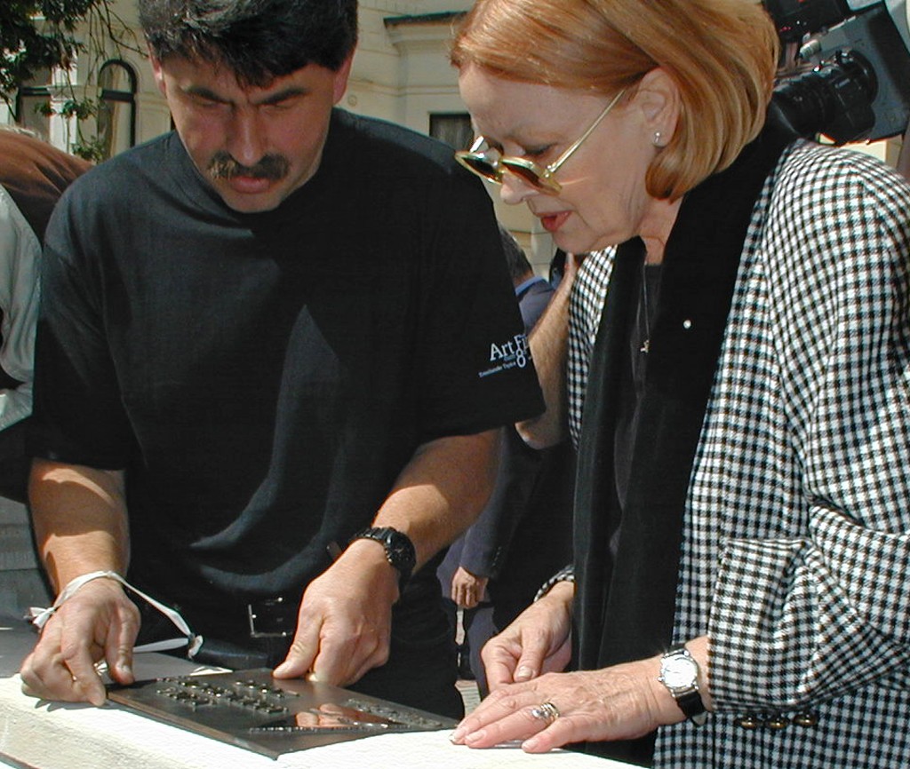 Česká herečka Jana Brejchová.