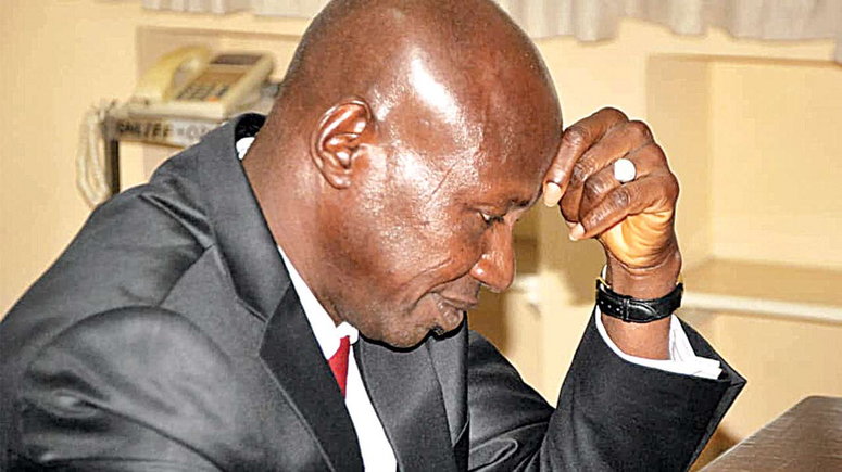 Ibrahim Magu is currently under probe by the presidency [EFCC]