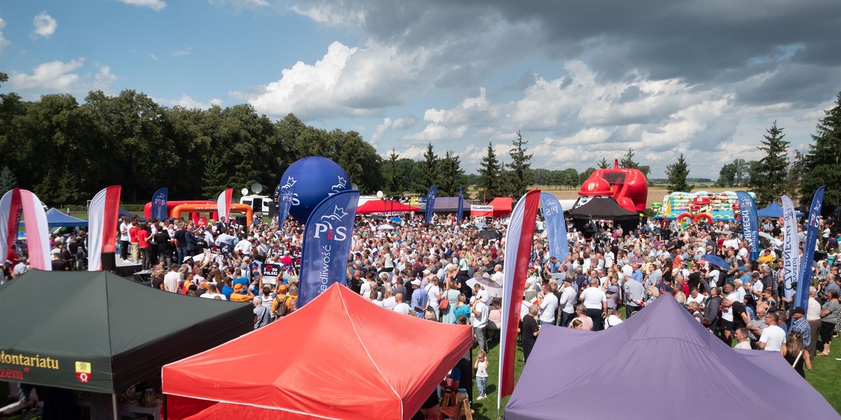 Szacunkowe koszty piknikowej kampanii PiS. - to nie tylko mnóstwo gadżetów.