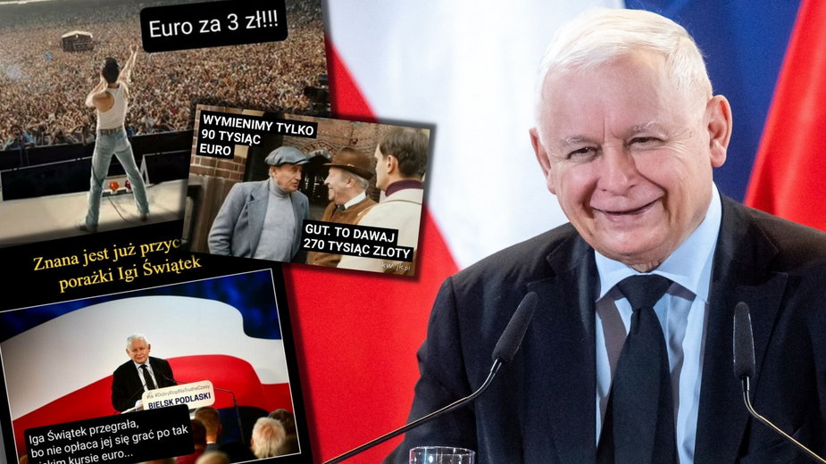 Fala memów z Jarosławem Kaczyńskim. Internauci nie mają litości dla prezesa PiS